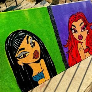 I make custom painting any cartoon characters etc :)